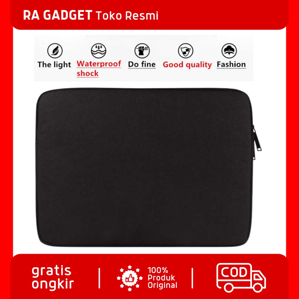 Sleeve Case Laptop Notebook Macbook 11 13 14 15 Inch Pria Wanita Ransel Waterproof Aesthetic Model S