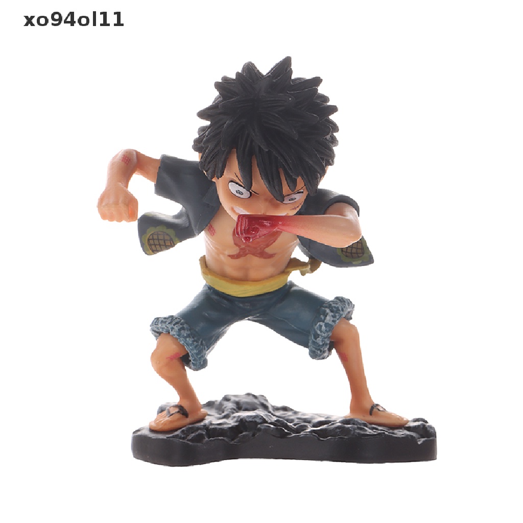 Xo One Piece Anime Action Figure Monkey.D.luffy Original Hand Made Mainan Peripherals OL