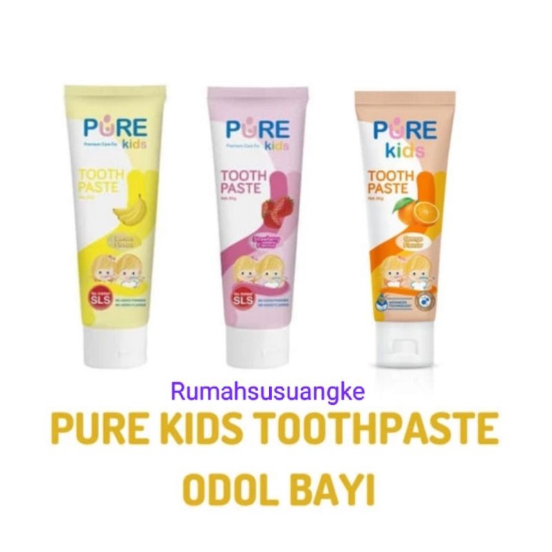 PURE BB Kids Toothpaste 50gr/Pasta Gigi Anak