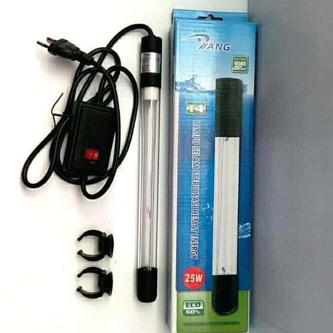 Lampu Uv Yang 25 Watt Uv Sterilizer Lampu Ultraviolet Kolam - Aquarium