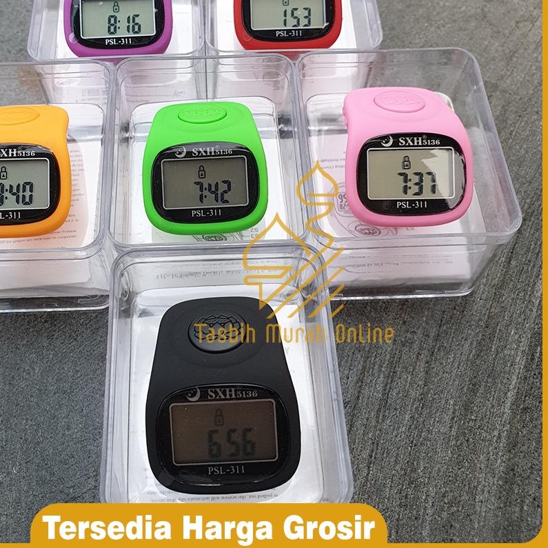 ✾ (SXH) SMART TASBIH DIGITAL PREMIUM 6 CHANEL + ALARM FLEKSIBEL + LED + JAM [60624] Ω