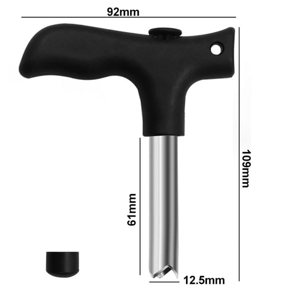Pembuka Batok Kelapa Nanas Stainless Steel Portable Puncher Coconut Drill Hole
