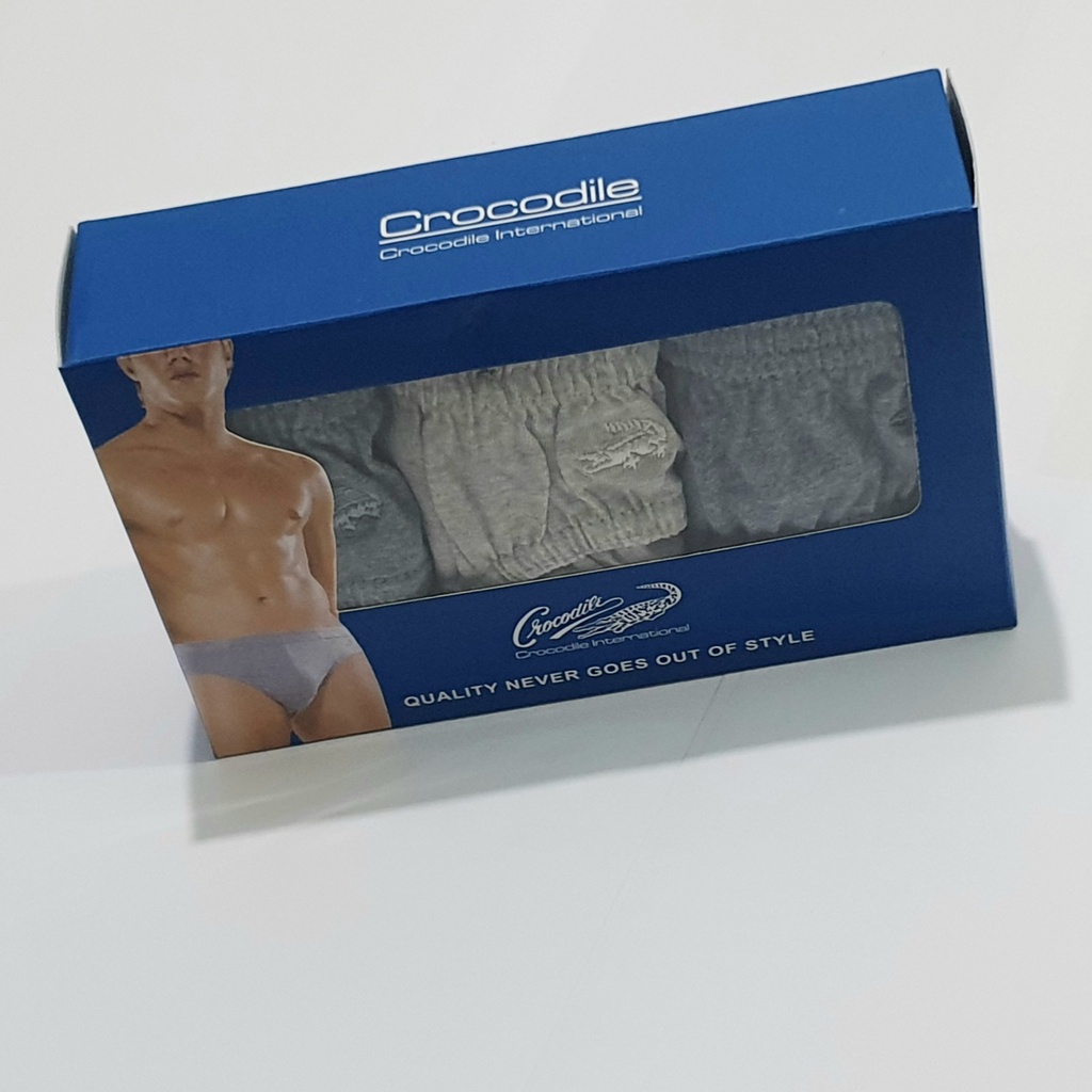 Celana dalam Cd pria dewasa CROCODILE 1 box ISI 3 PCS original 521-240
