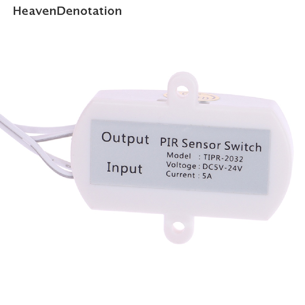 [HeavenDenotation] Saklar Sensor Gerak PIR USB Body Infrared Intelligent Sensing Detector Switch HDV