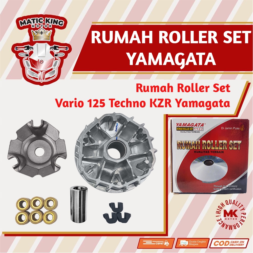 Rumah roller set Honda Vario Techno 125 KZR Yamagata