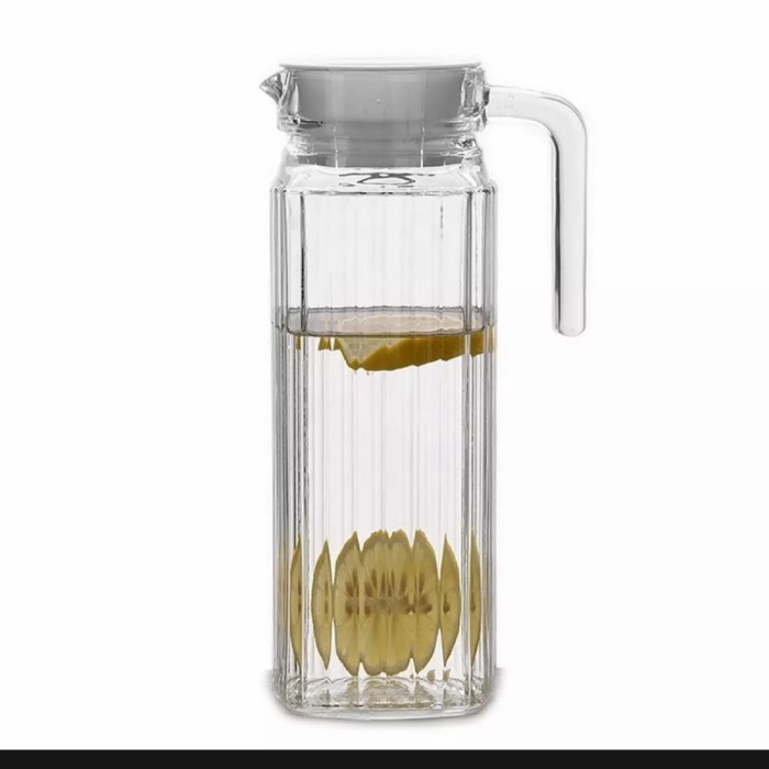 Terlaris Teko Kaca, Water Jug, Teko Air, Botol Minum, Tempat Minum 1 Liter