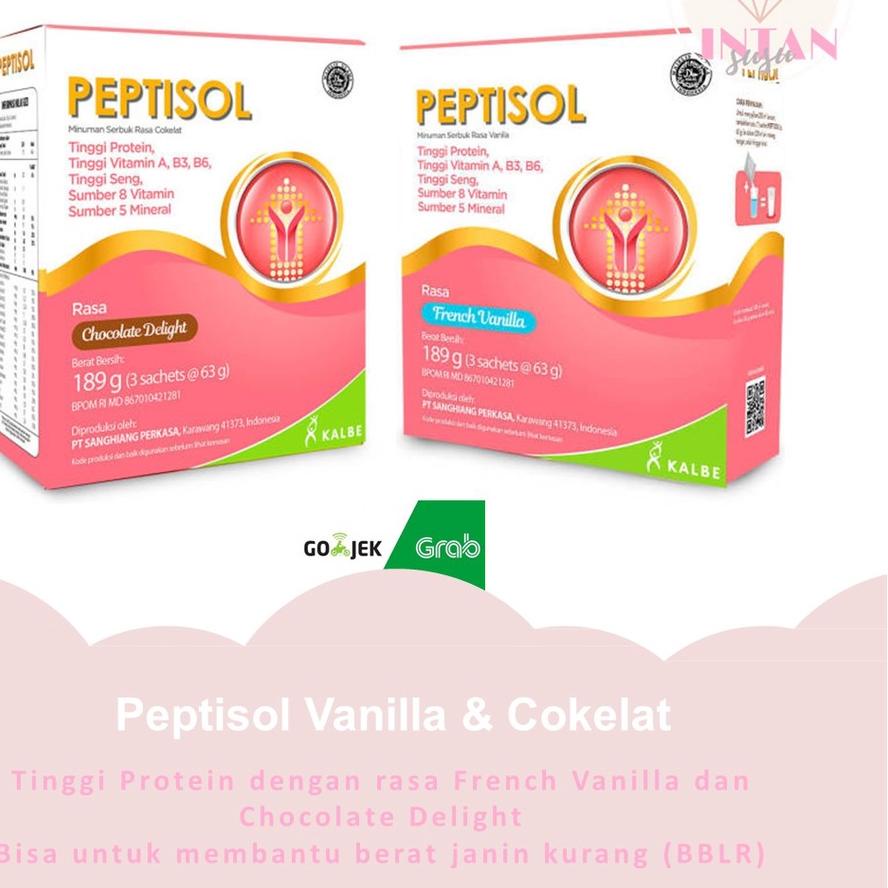 

☋ Peptisol Cokelat Vanila Susu BBLR ♜
