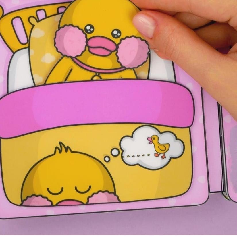 ♥ BEBEK VIRAL PAPERS BOOK MAINAN EDUKASI ANAK boneka kertas ☁