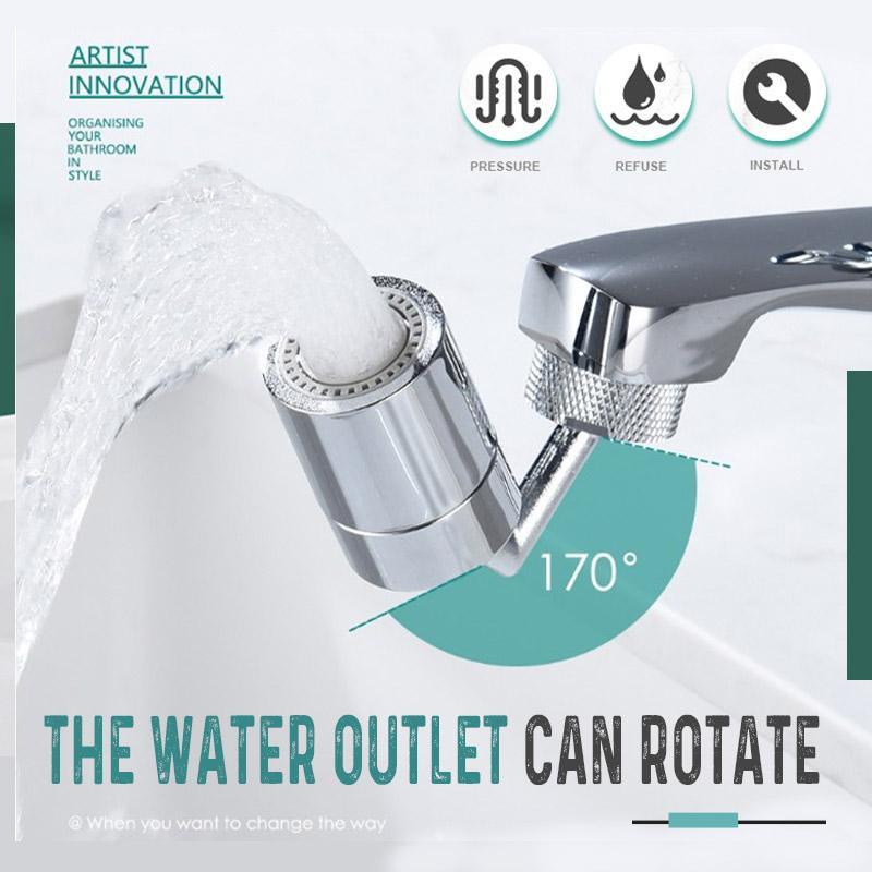Putaran Apa Saja Kran Filter Splash Universal720° Kepala Semprotan Stop Kontak Air Faucet Extender Bubbler Sprayer Aksesoris Dapur Kamar Mandi