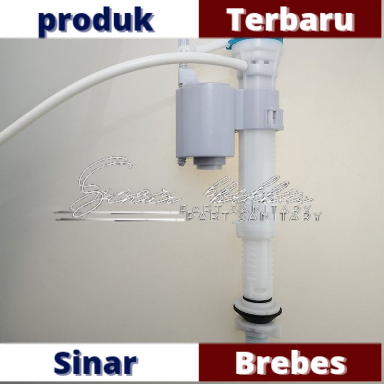 Katup air bagian atas toilet siram katup masuk tangki air yang dapat ditarik katup masuk toilet baru