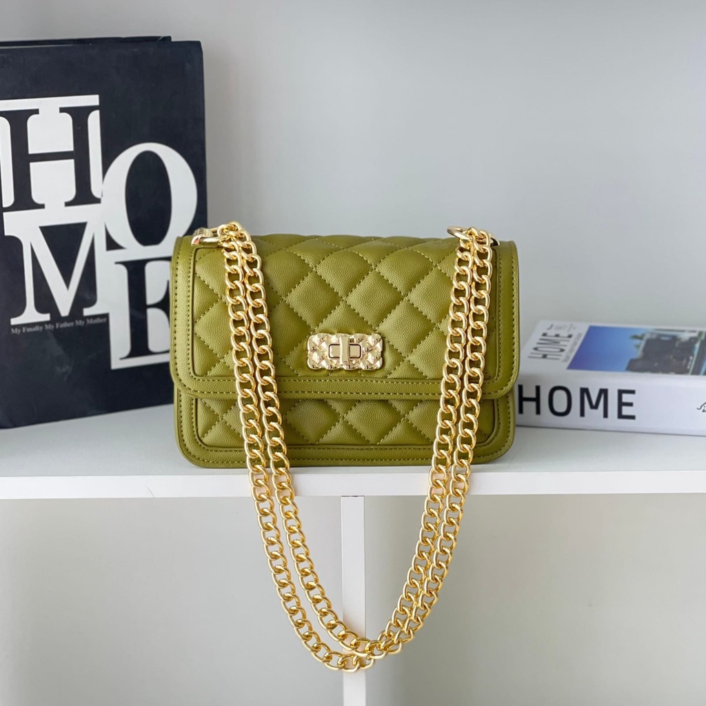 TAS WANITA CB-3497  TAS BAHU SELEMPANG