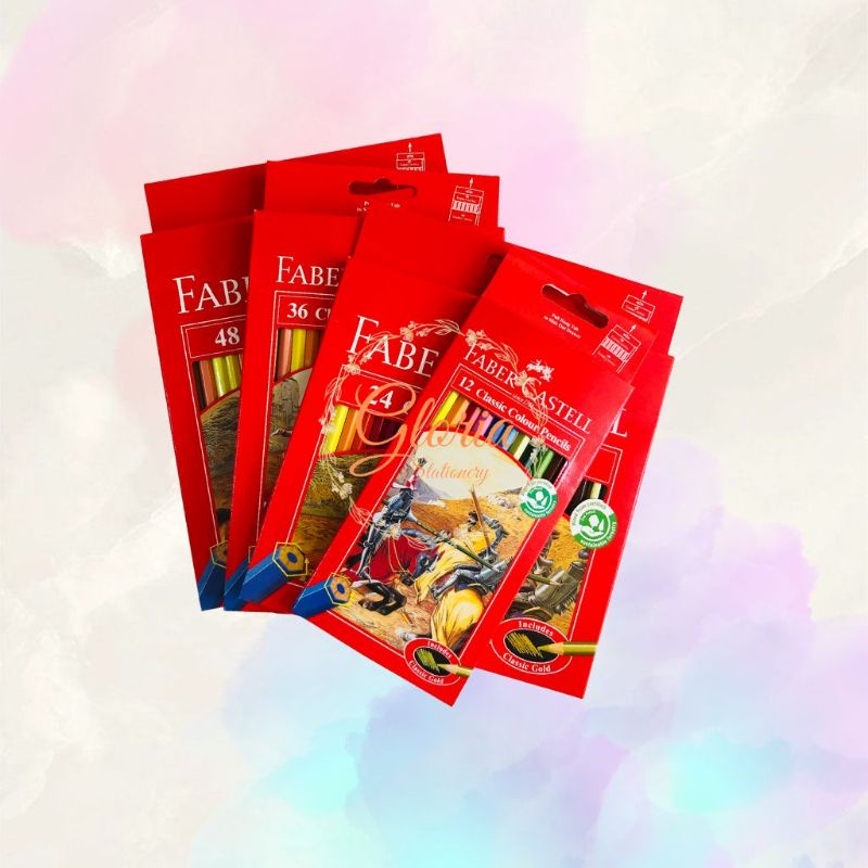 

Faber Castell pencil colour 12/ Pensil warna Faber Castell 12 warna