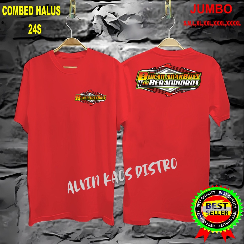 APPS Promo Diskon Kaos DTG BUKAN ANAK BOS TAPI BERANI BOROS Kaos Terlaris Kualitas Terjamin/Kaos Murah /Pakaian Pria pakaian Wanita/Kaos Distro Pria Kaos Promo/Best Seller