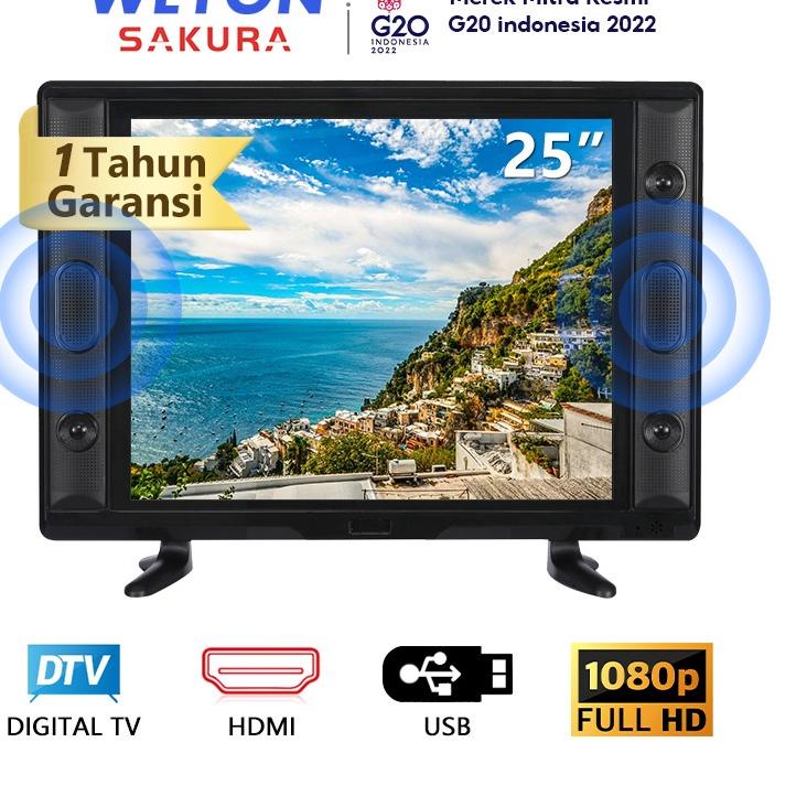 Termurah Weyon Sakura TV LED 24 inch / 25 inch Digital TV