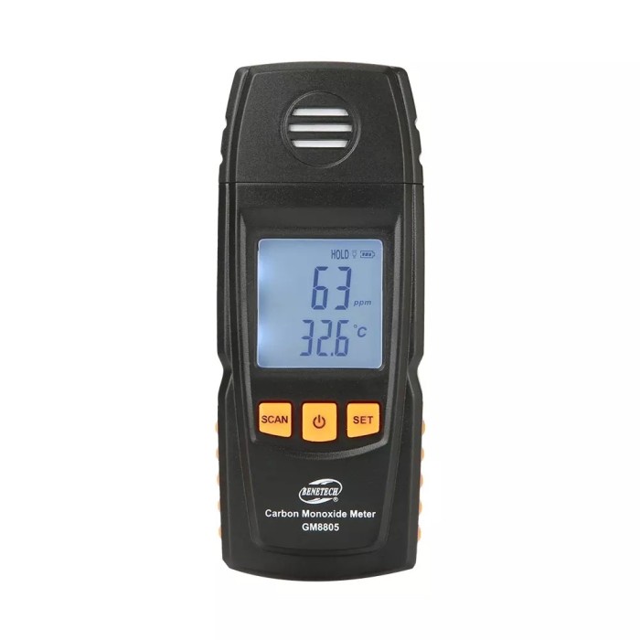 Sensor Benetech Gm8805 Karbon Monoksida Meter Carbon Monoxide Amonia Detector
