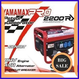 limited stock Yamamax PRO Mesin Genset 2200RX 4 Tak Rubicon 1000W 1F3B23