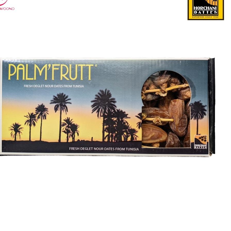 

۞ Kurma Palm'frutt 500 gr Original Tunisia Tangkai - Deglet Nour Palm Dates ✵