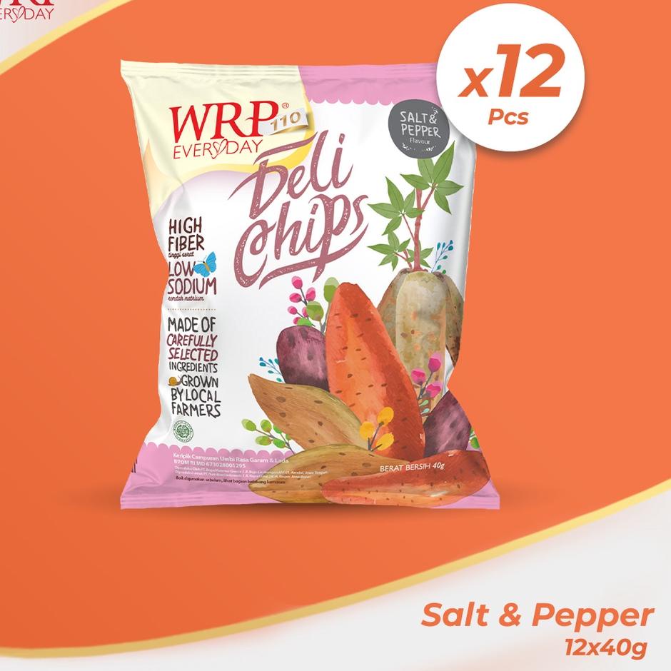 

➼ WDelichips Salt & Pepper 12 x 40 G ✈