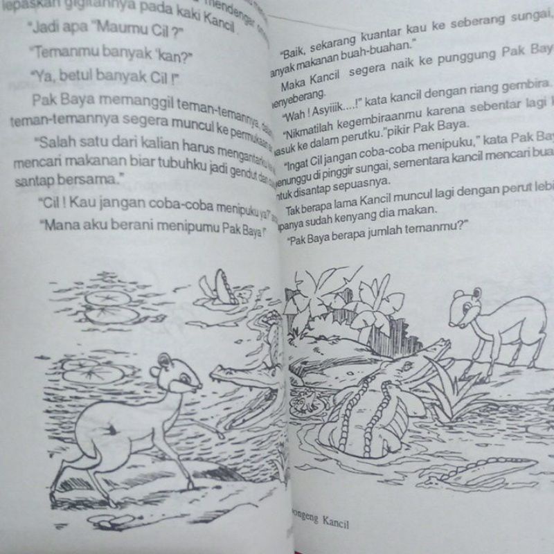 Buku Dongeng Cerita Anak Kumpulan Legenda Si Kancil