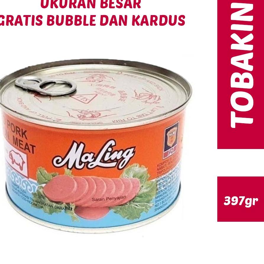 

♠ Ham Maling TTS 397gr Ukuran Besar ♢