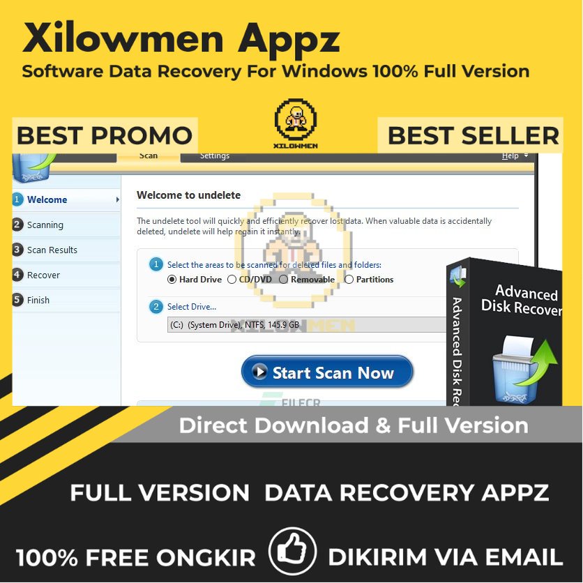 [Full Version] Systweak Advanced Disk Recovery Pro Lifetime Data Recovery WIN OS