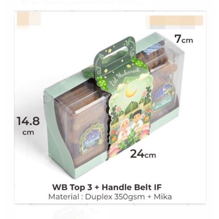 Dus Kue Lebaran - Box Lebaran - Box Gosend/Grab Only!