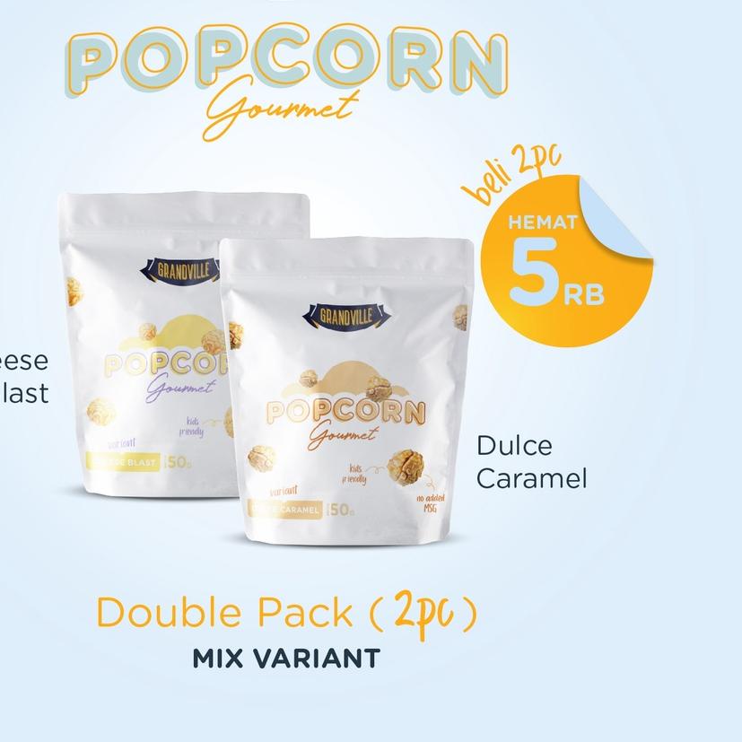 

✪ Grandville Popcorn Gourmet Double Pack New Variant ➮