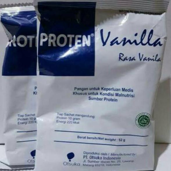 

[Terkece Se-RI] Susu proten vanilla coklat saset