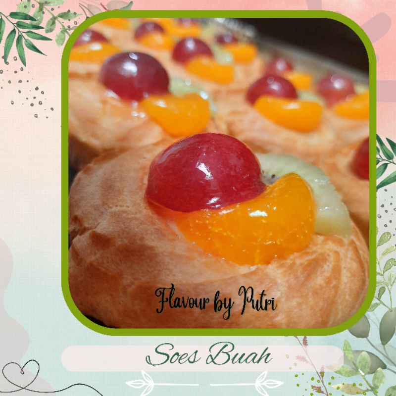 

Soes Buah Vla Vanilla