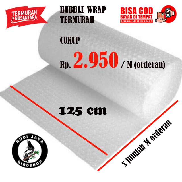 

READY BUBLE BUBBLE WRAP TAMBAHAN EXTRA PACKING PAKING MELINDUNGI AGAR LEBIH AMAN TIDAK PECAH