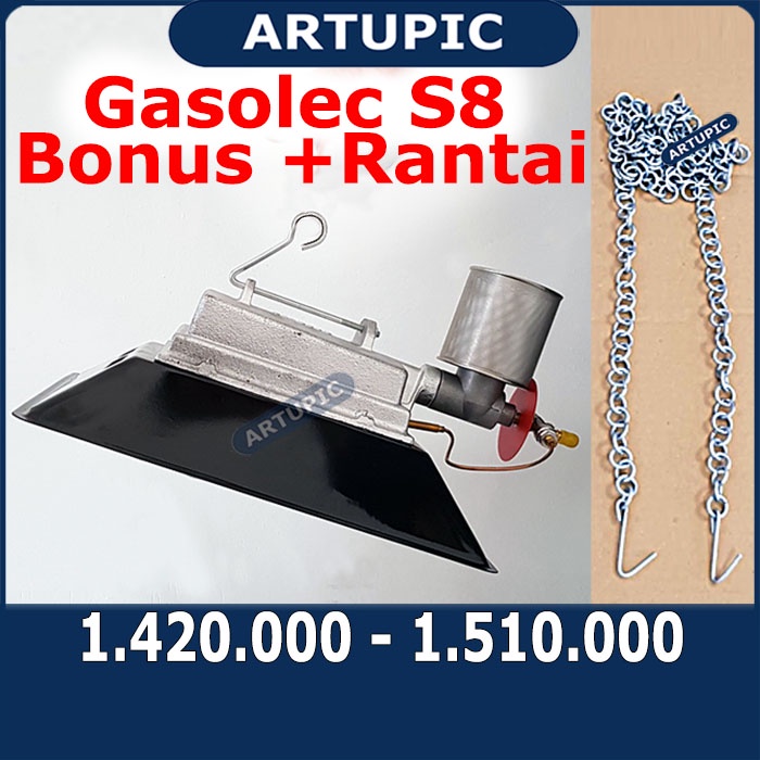 Gasolec S8 ASLI Pemanas Kandang Ayam Infrared Heater Gasolec Asli bukan rikte igm medion