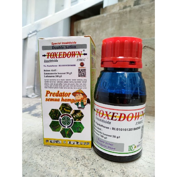 Toxedown 250 ml,obat ulat faw ampuh pada tanaman jagung