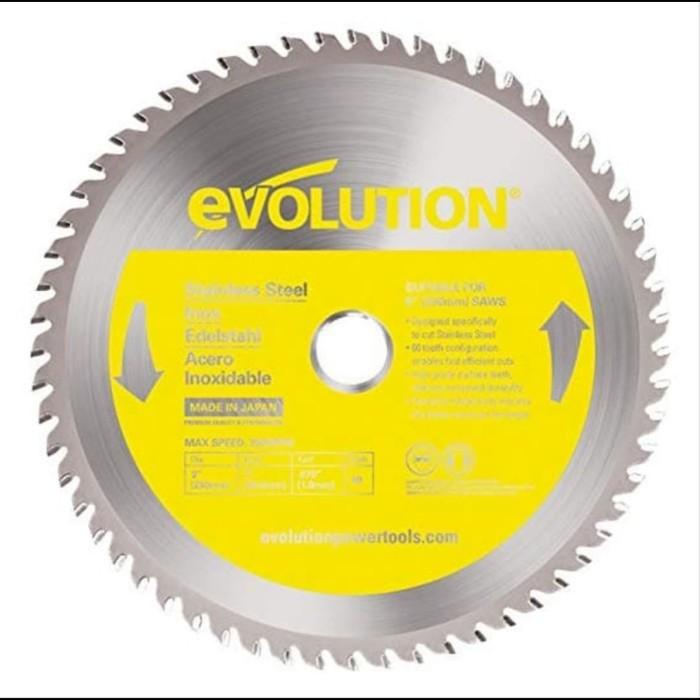 Evolution Circular Saw Rage Stainless Steel 230 Mm Mata Gergaji Kualitas Terbaik