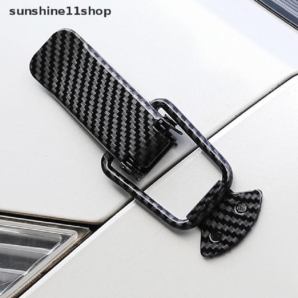 Sho 2Pcs Klip Pengikat Pengait Pengaman Universal Lock Clip Kit Pengait Pelepas Bumper N