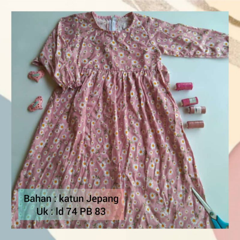 Gamis anak katun Jepang