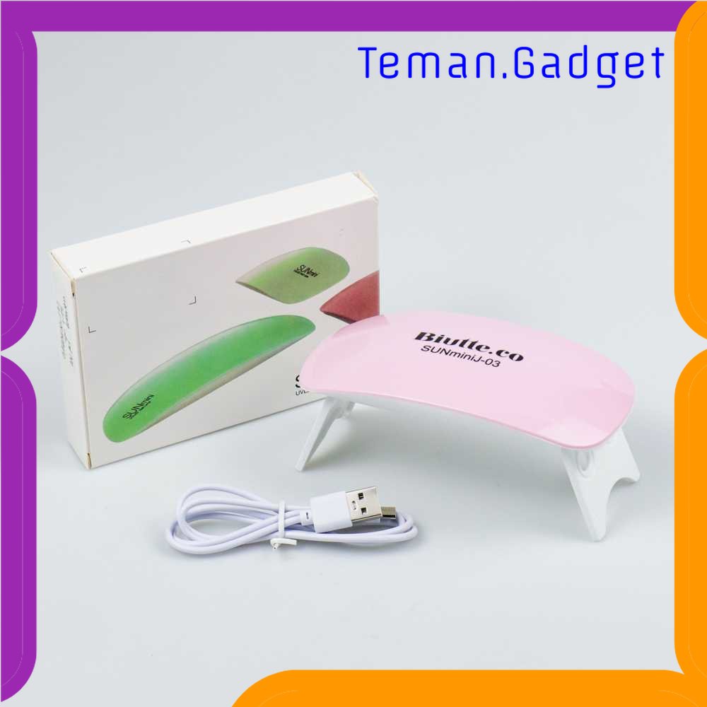 TG - PRW Pengering Kutek Kuku UV LED Nail Dryer 6W - J-03