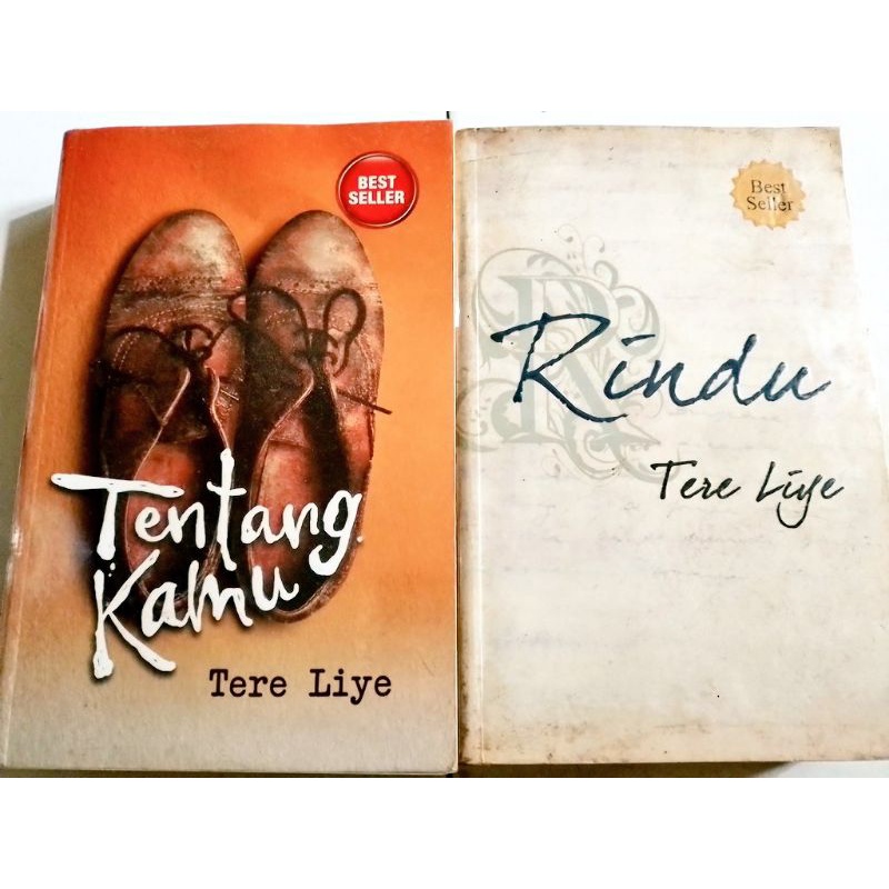 Novel Preloved Tere Liye Tentang kamu dan Rindu
