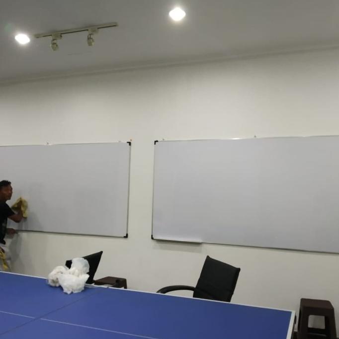 

whiteboard belajar besar 120 x 240 cm nonmagnetik
