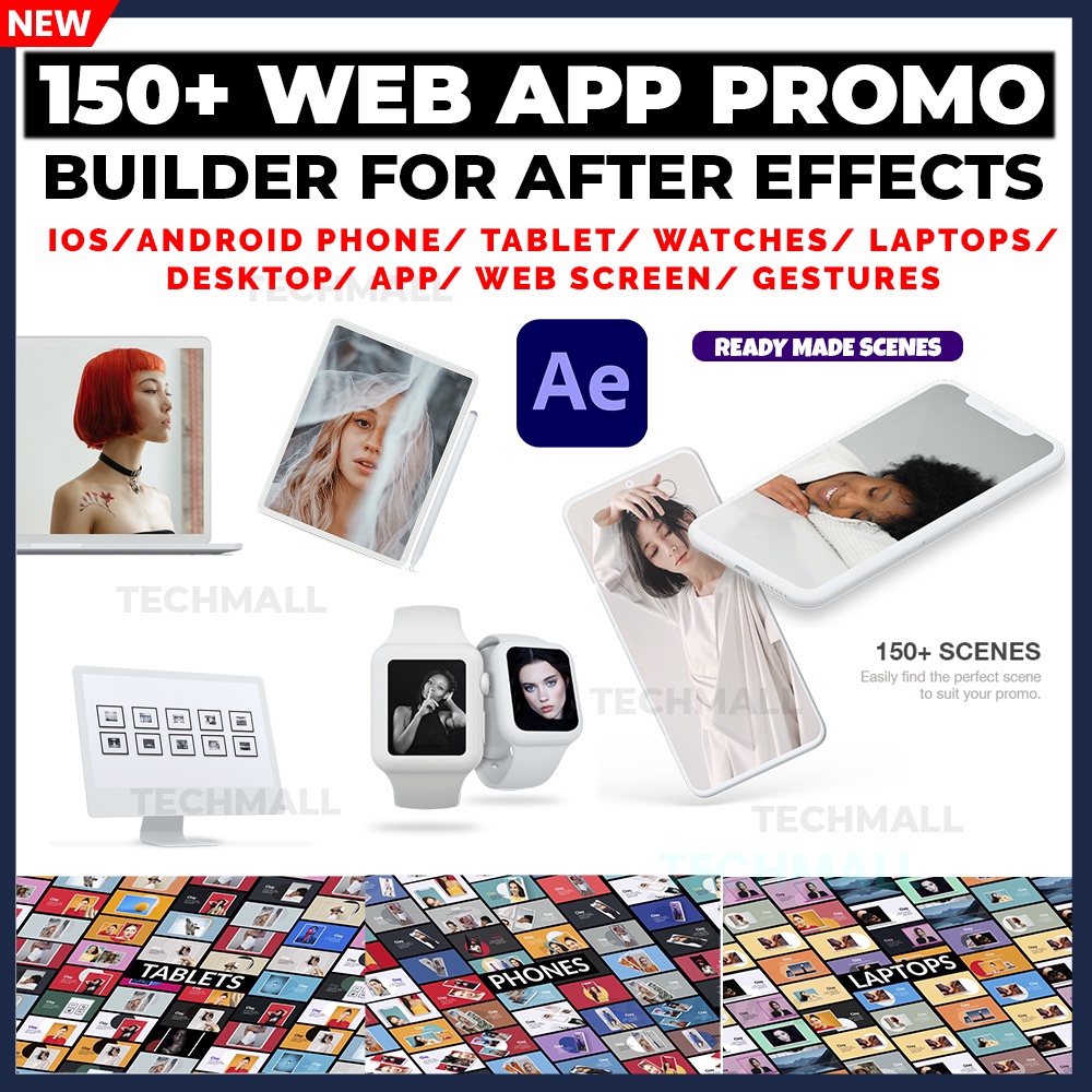 

NS Web App Promo Video Builder For After Effect