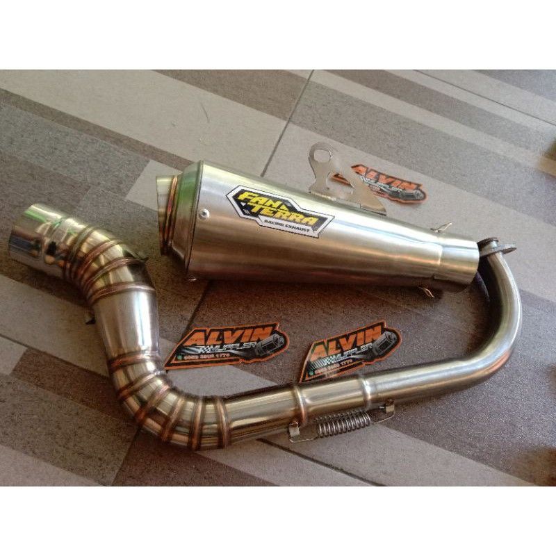 Knalpot Motor Fantera ALL Matic Beat MioJ Mio M3 Spoty Mio Gt  Fino Scoopy