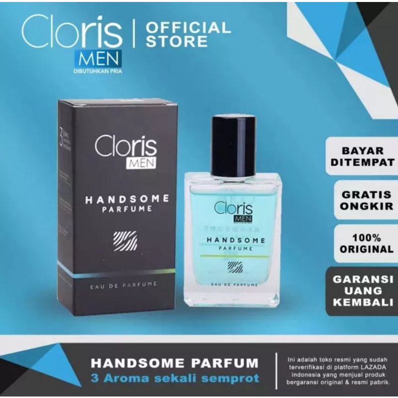 Clorismen Handsome Parfume- Parfume Pria Dengan 3 Aroma Berbeda Untuk Tampil Maksimal &amp; Percaya Diri