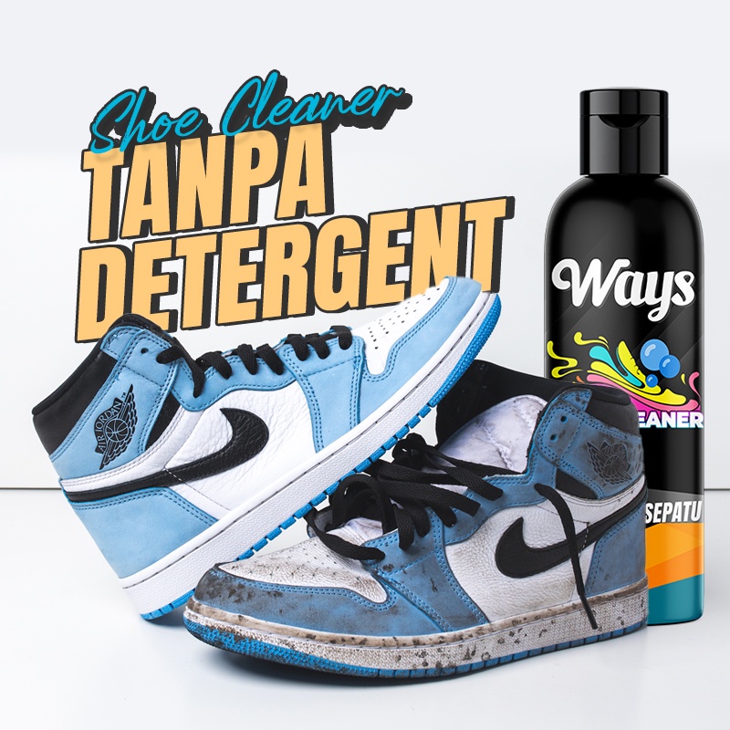 [A046] PAKET Cairan Pembersih dan Parfum Sepatu / Shoe Cleaner &amp; Shoe Perfume WAYS