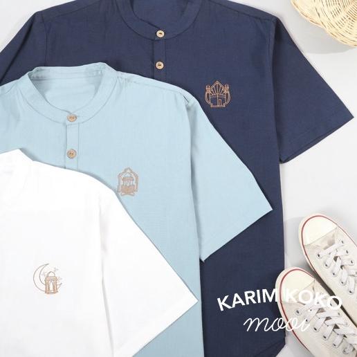 12.12 MALL Mooi Atasan Pria Kemeja Pria Karim Koko ?