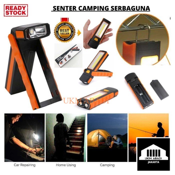 Senter Camping Traveling Mobil Lampu LED Terang CB601