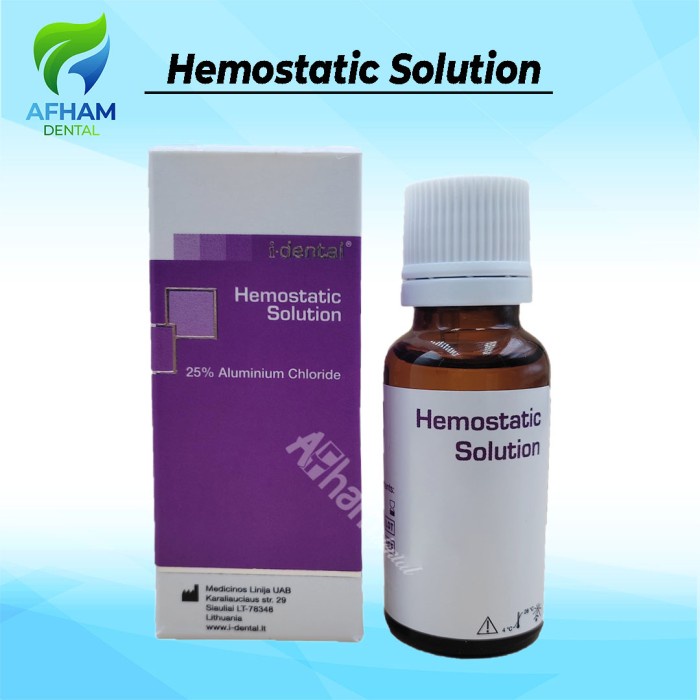 Laku Hemostatic Solution / Hemostatik Solusion / Cairan Viscostat