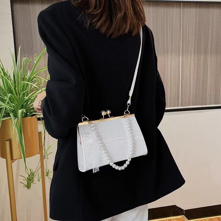 TASHAPPY LT2157 Tas SELEMPANG Wanita Pesta Croco Ada Talpan Elegant model korea supplier tas import