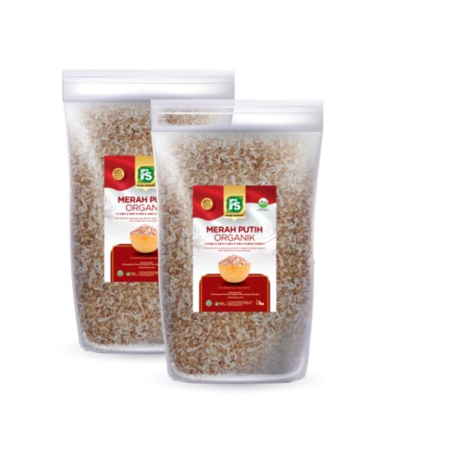 

➧ Food Station - FS Beras Merah Putih Organik 2 pcs @1kg ✪