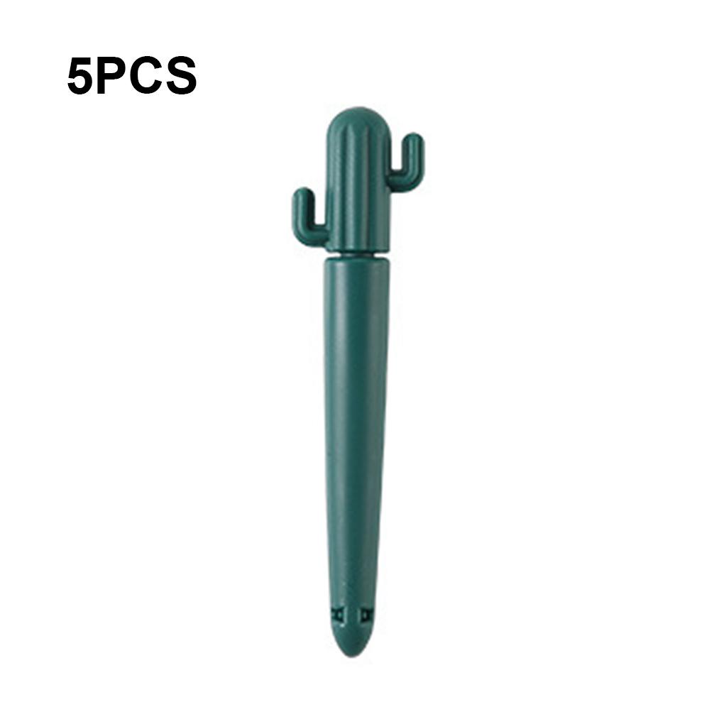 Set 5klip Penyegelan Fresh-Keeping Sealer Kedap Udara Kantong Roti Jepit Home Pantry Penyimpanan Makanan Indoor Organizer Gadget