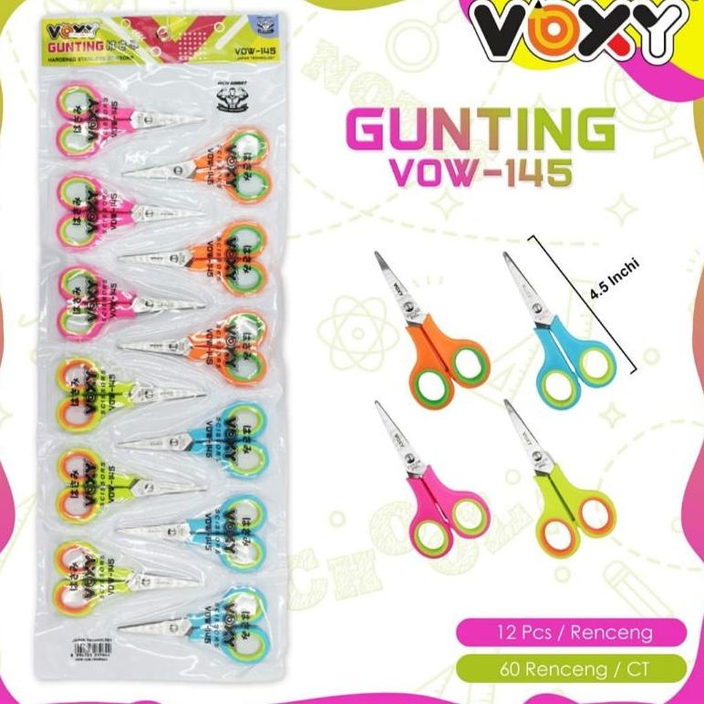 

X21 Gunting Kecil Renteng Warna (1lusin) SERBA MURAH ㅇ