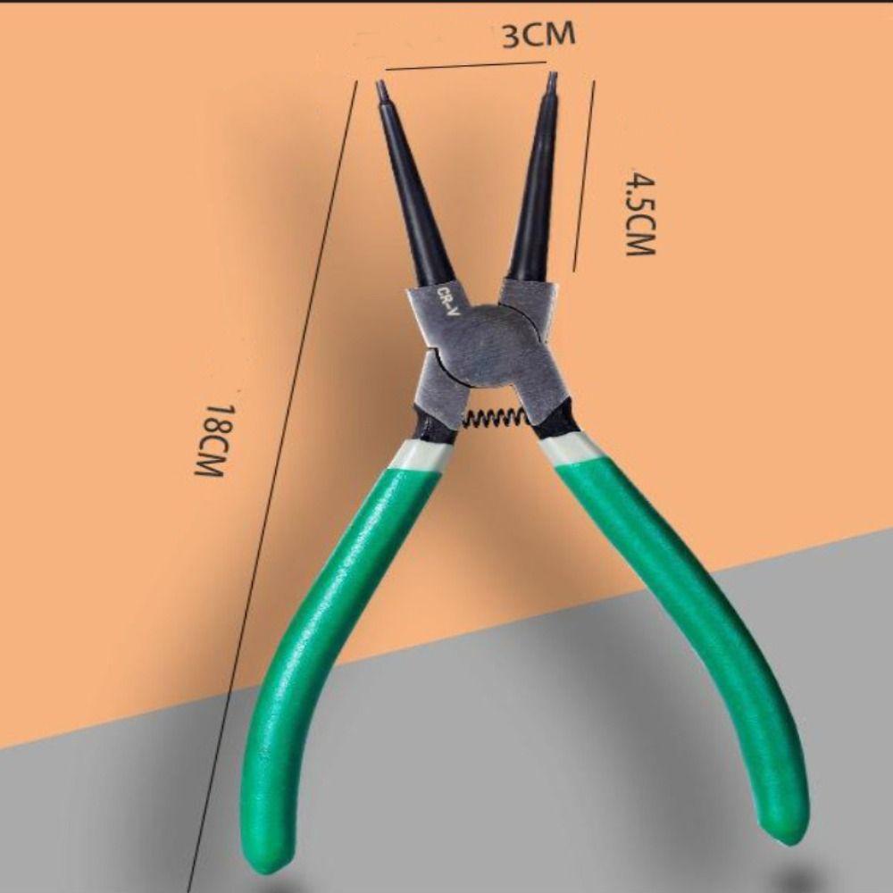 Lanfy Snap Ring Plier Multifungsi Crimp Tool Spring Tang Curved Straight Circlip Plier